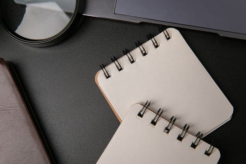 便簽本辦公用品商務攝影圖 簡潔高效的視覺傳達藝術(shù)